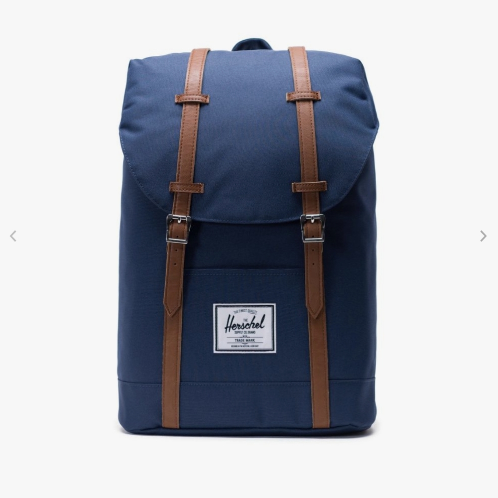 NWT Herschel Retreat Backpack - Navy - Picture 1 of 4